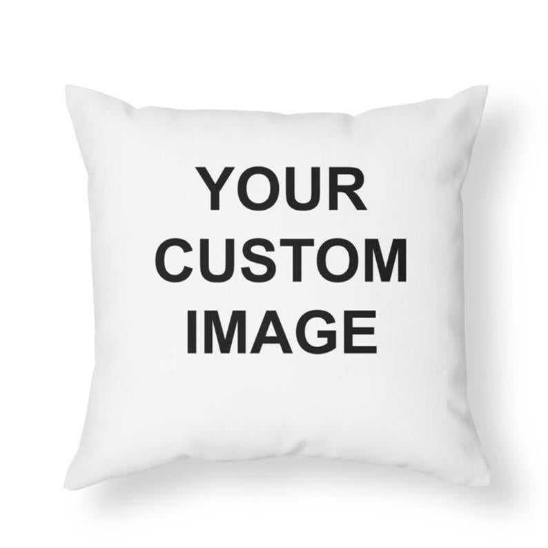 Custom Image Throw Pillow